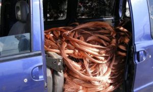 robo de cobre en poligonos